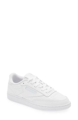 Reebok Club C 85 Sneaker in White/white/glass Blue