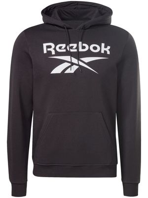 Reebok Identity logo-print hoodie - Black
