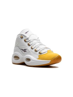 Reebok Kids Question Mid leather sneakers - White