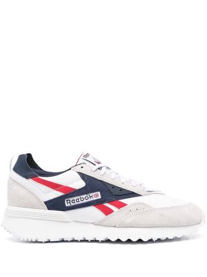 Reebok lace-up low-top leather sneakers - White