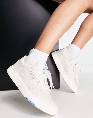 Reebok LT Court sneakers in off white