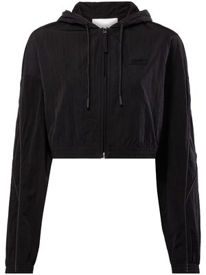 Reebok LTD hooded cropped track jacket - Black