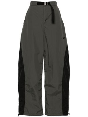 Reebok panelled wide-leg trousers - Grey