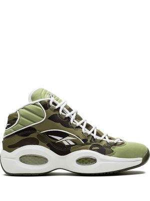 Reebok Question Mid Bape sneakers - Green