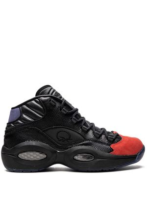 Reebok Question Mid Packer leather sneakers - Black