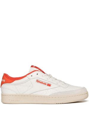 Reebok Special Items Club C embossed leather sneakers - White