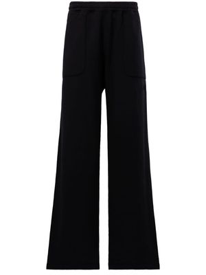 Reebok Special Items wide-leg cotton track pants - Black