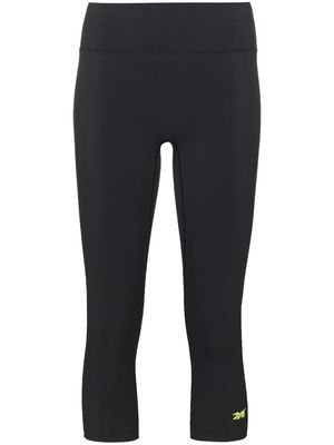Reebok x Victoria Beckham logo-print performance leggings - Black