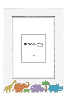Reed & Barton Jungle Parade 4 x 6-Inch Picture Frame in Metallic Tones