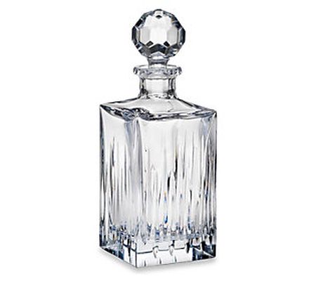 Reed and Barton Soho Crystal 26-oz Square Decan ter