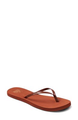 Reef Bliss Nights Flip Flop in Brunette 