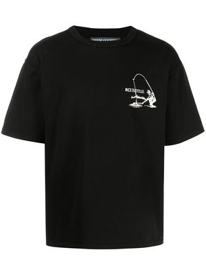Reese Cooper Catalogue cotton T-shirt - Black