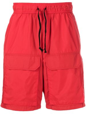 Reese Cooper knee-length cargo shorts - Red