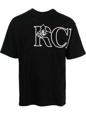 Reese Cooper logo-print short-sleeve T-shirt - Black