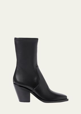 Reese Leather Ankle Booties