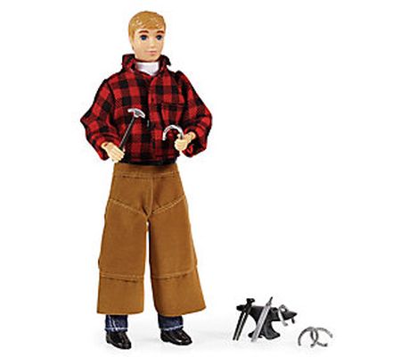 Reeves International Farrier Doll with Blacksmi th Tools