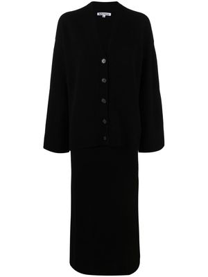 Reformation Fae button-fastening sweater - Black