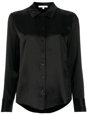 Reformation Sky silk shirt - Black