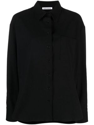 Reformation Will oversized shirt - Black