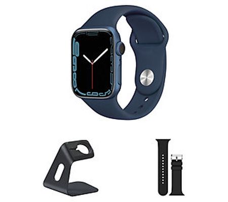 Refurbished Apple Watch Series 7 GPS 45mm Bundl e