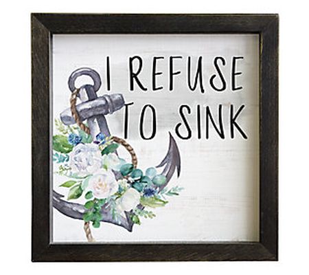 Refuse To Sink Rustic Frame By Sincere Surround ings