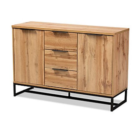 Reid Modern and Contemporary Wood and Metal Sid eboard Buffet