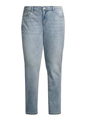 Reign High-Rise Straight Jeans