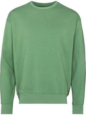 Reigning Champ logo-patch cotton sweatshirt - Green