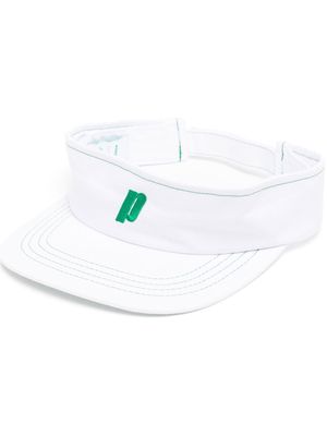 Reigning Champ logo-print visor - White