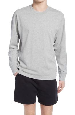 Reigning Champ Long Sleeve T-Shirt in H. Grey