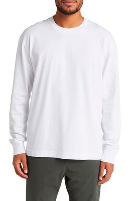 Reigning Champ Long Sleeve T-Shirt in White