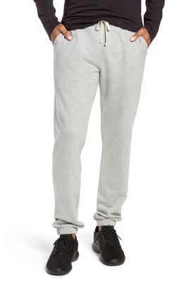 Reigning Champ Midweight Cotton Terry Cuffed Sweatpants in Hgrey