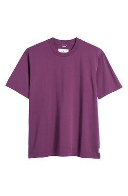 Reigning Champ Midweight Jersey T-Shirt in Aubergine