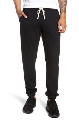 Reigning Champ Midweight Terry Joggers in Black