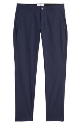 Reigning Champ Primeflex Water Repellent Straight Leg Trousers in Navy