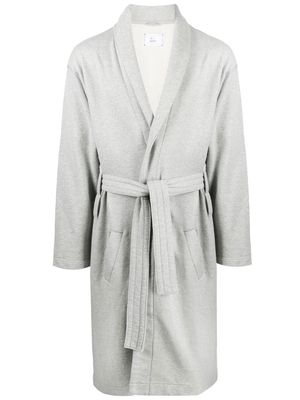 Reigning Champ shawl-collar terry-cloth robe - Grey