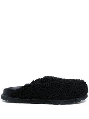 Reike Nen faux-fur slip-on loafers - Black