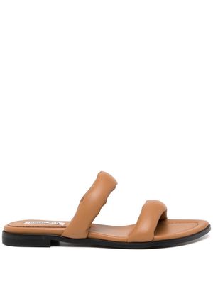 Reike Nen puff-strap flat sandals - Brown