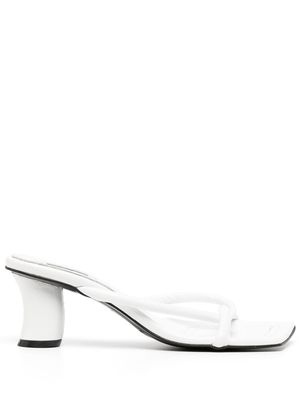 Reike Nen Twisted 55mm leather sandals - White