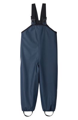 Reima Kids' Lammikko Waterproof Rain Pants in Navy 