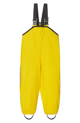 Reima Kids' Lammikko Waterproof Rain Pants in Yellow 