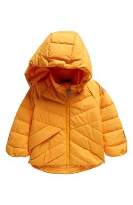 Reima Kupponen Waterproof Down Jacket in Radiant Orange