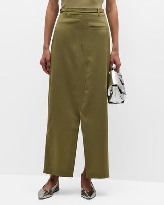 Reimagined Tailored Maxi Skirt