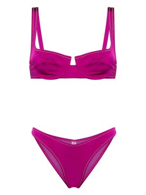 Reina Olga Brigitte underwired bikini set - Purple