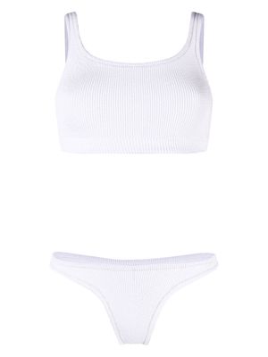 Reina Olga Ginny fuller chest scrunch bikini - White