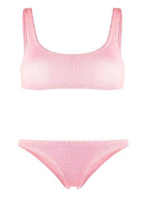 Reina Olga Ginny ruched bikini set - Pink