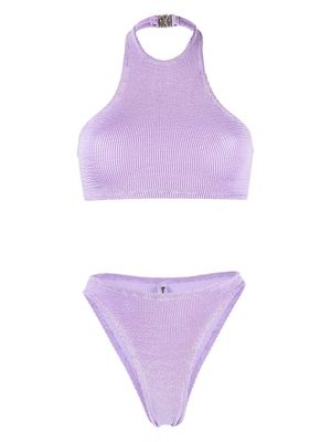 Reina Olga Longboarder crinkle bikini - Purple