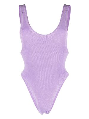 Reina Olga Ruby textured swuimsuit - Purple