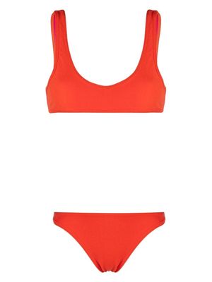 Reina Olga terry-cloth effect bikini - Orange