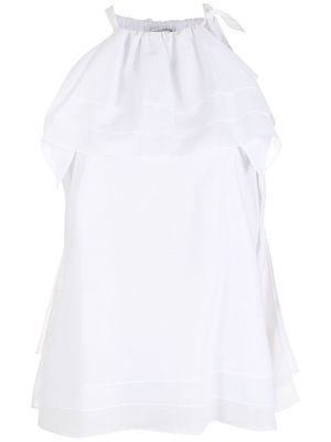 Reinaldo Lourenço ruffled blouse - White